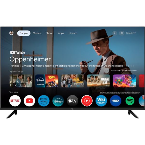 TV SMART 50  MTEK MKQ50FSGU QLED 4K 8B GOOGLE TV DA DIG VOICE REMOTE BT CAST